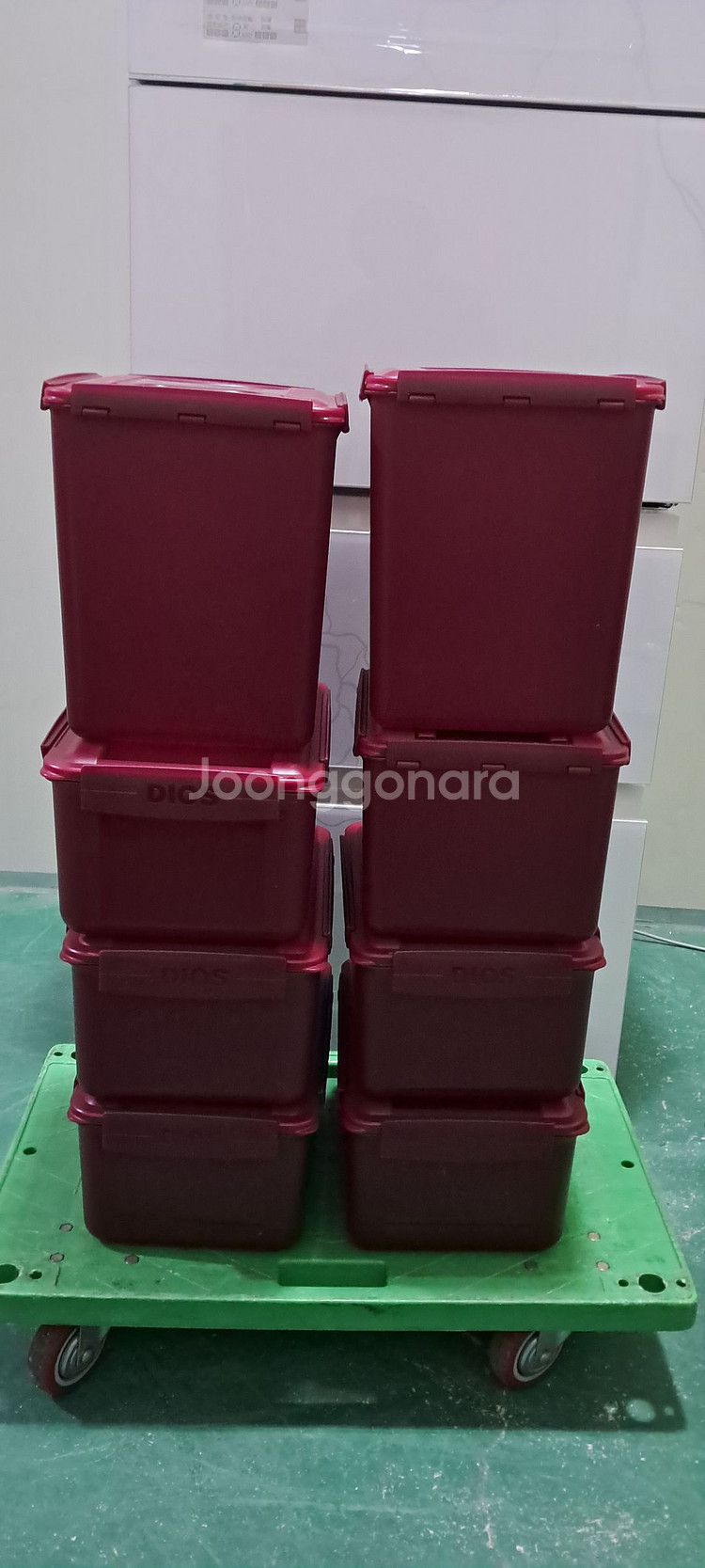 1548 엘지디오스 315L 스탠드김치냉장고(화이트)--9