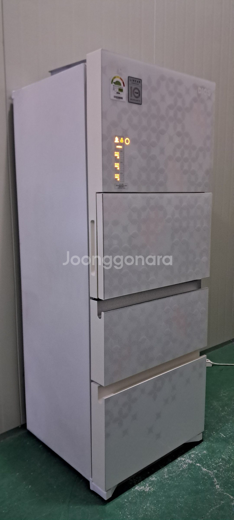 1547 엘지디오스 315L 스탠드김치냉장고(화이트)--2