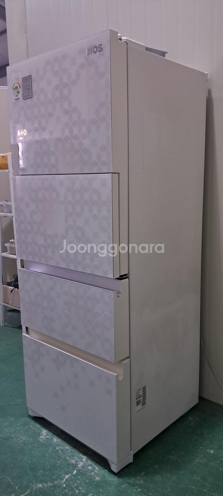 1547 엘지디오스 315L 스탠드김치냉장고(화이트)--3