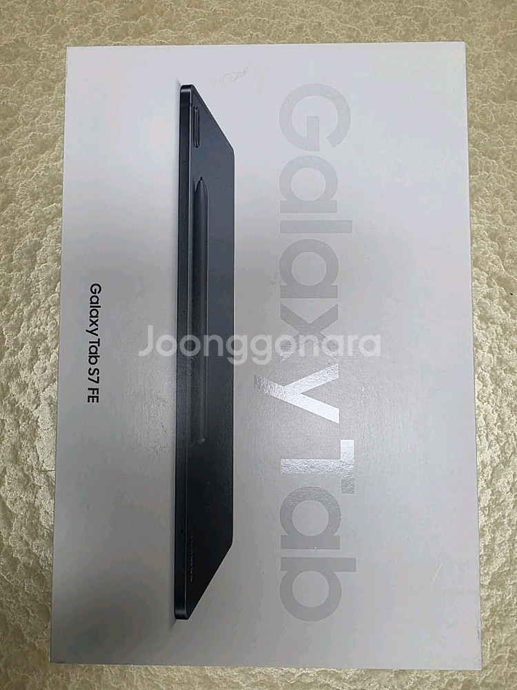 갤럭시탭S7FE 미스틱블랙 128gb + 키보드 케이스--0