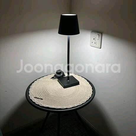 현대적 감성의 버섯 형상 스탠드 조명--0