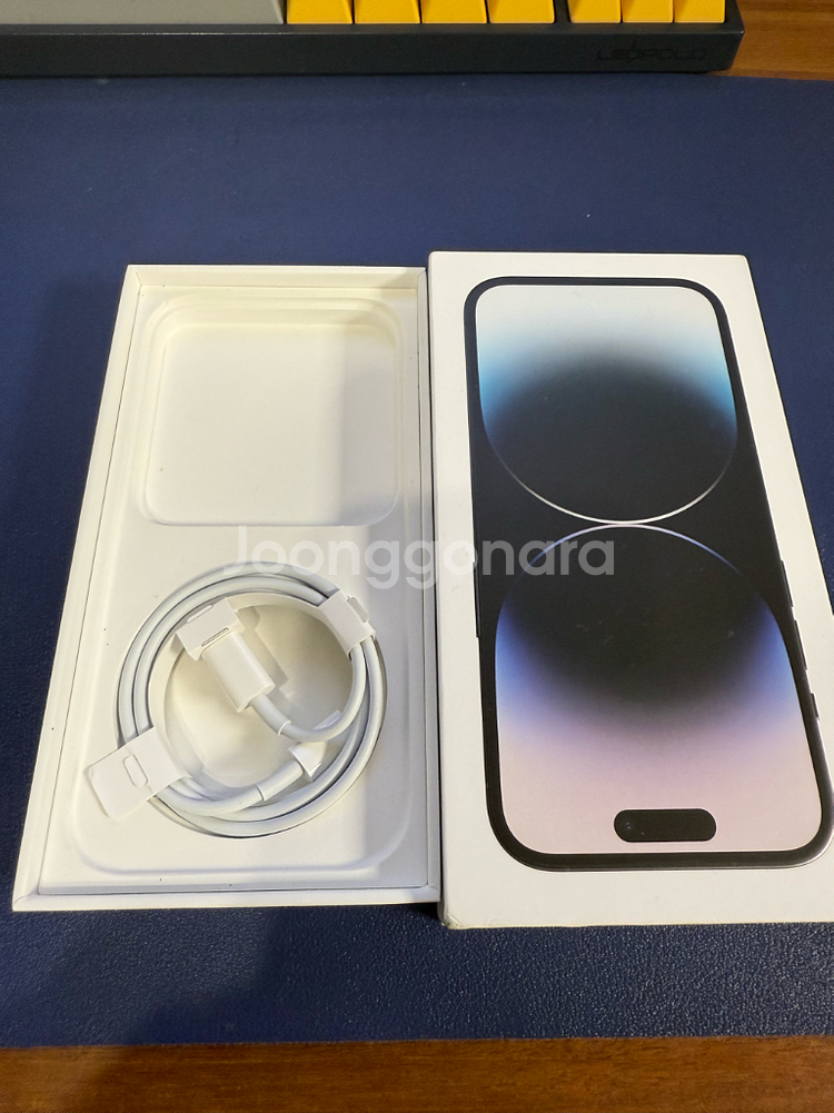 아이폰 14 프로 128GB 스페이스블랙 팝니다--8