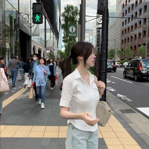 새상품) 라플라 헤더 포켓 티