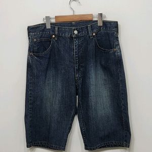 (34) 리바이스 청반바지 534 하프 데님팬츠 레드탭