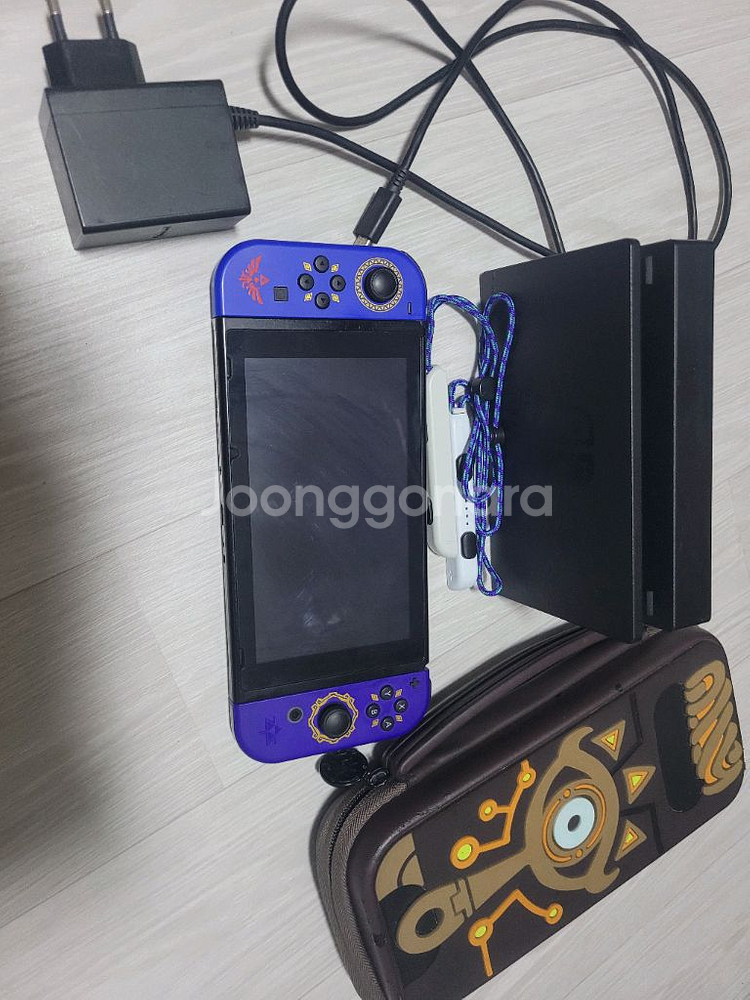 닌텐도 스위치 젤다 에디션 + 256gb--1