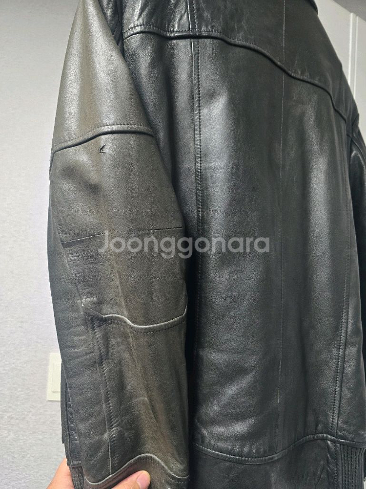 느와르라르메스 라이더자켓 블랙라벨--3