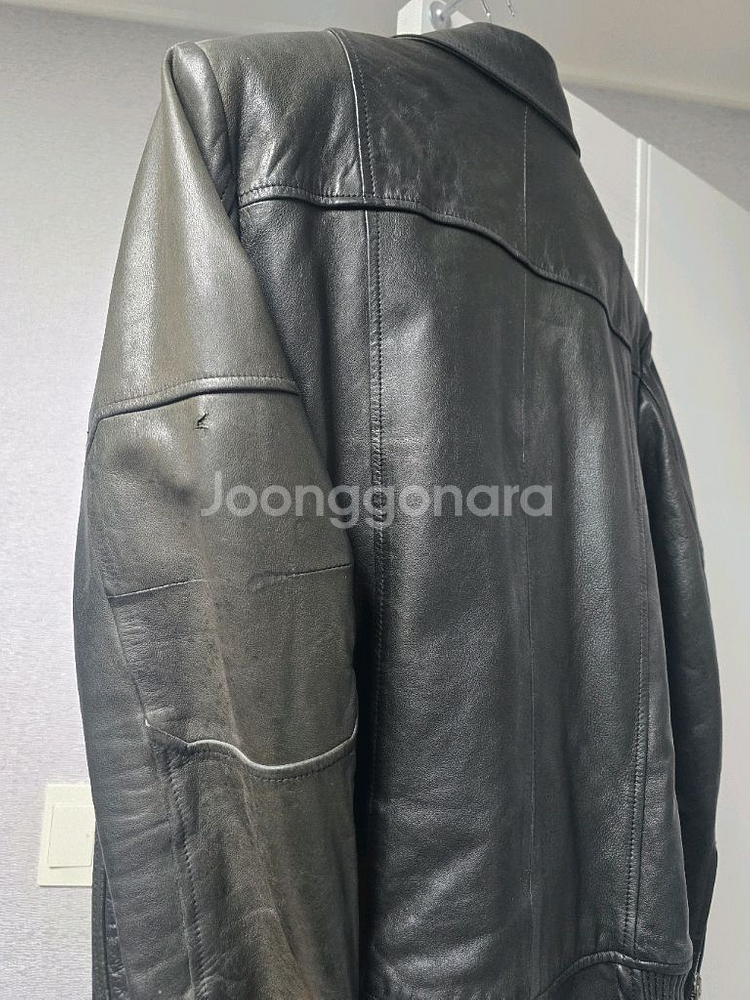 느와르라르메스 라이더자켓 블랙라벨--4