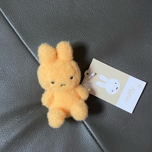 미피 크리미 인형 오렌지 키링 8cm