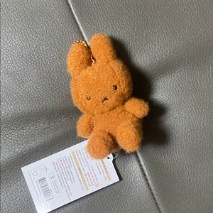 미피 크리미 인형 브라운 키링 8cm