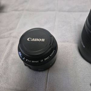 캐논 렌즈 50mm 1:1.8