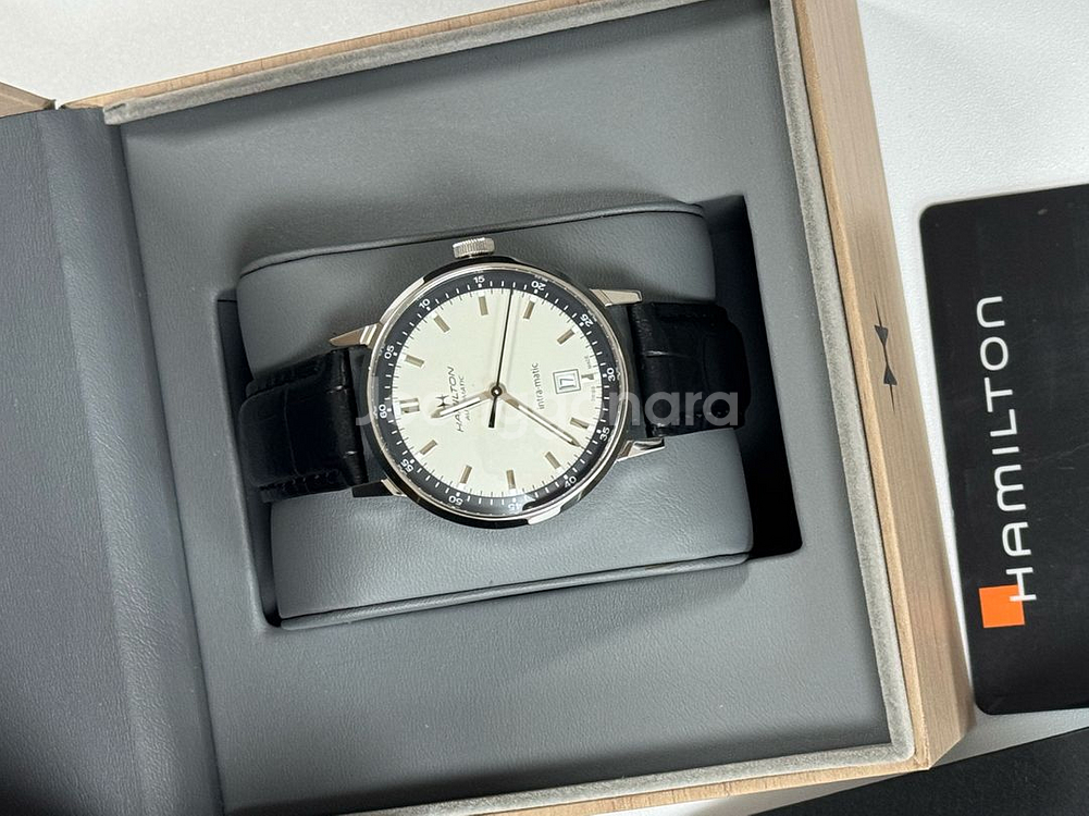 해밀턴 인트라 매틱 H38425120(블랙) AS완료--5