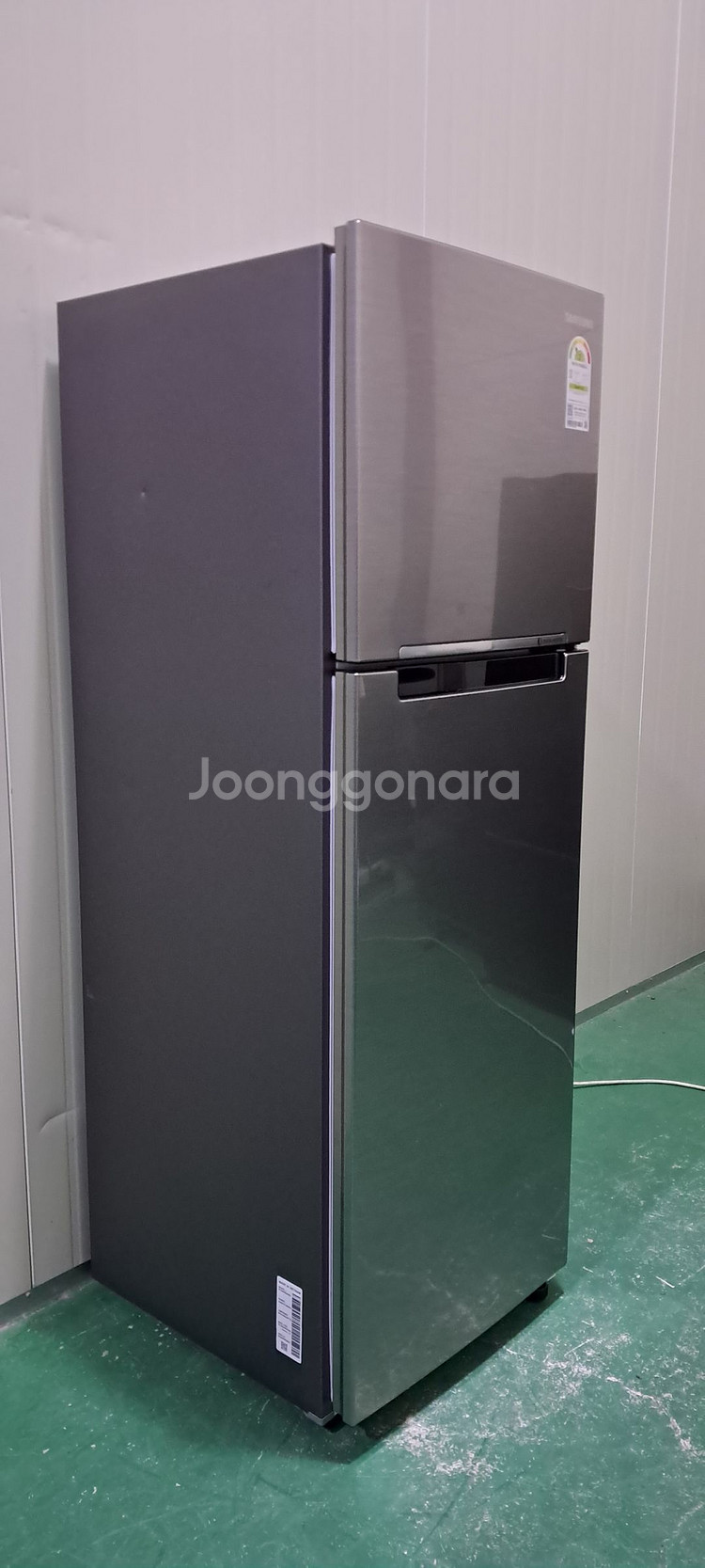 1556 삼성 255L 2도어냉장고(메탈)--1