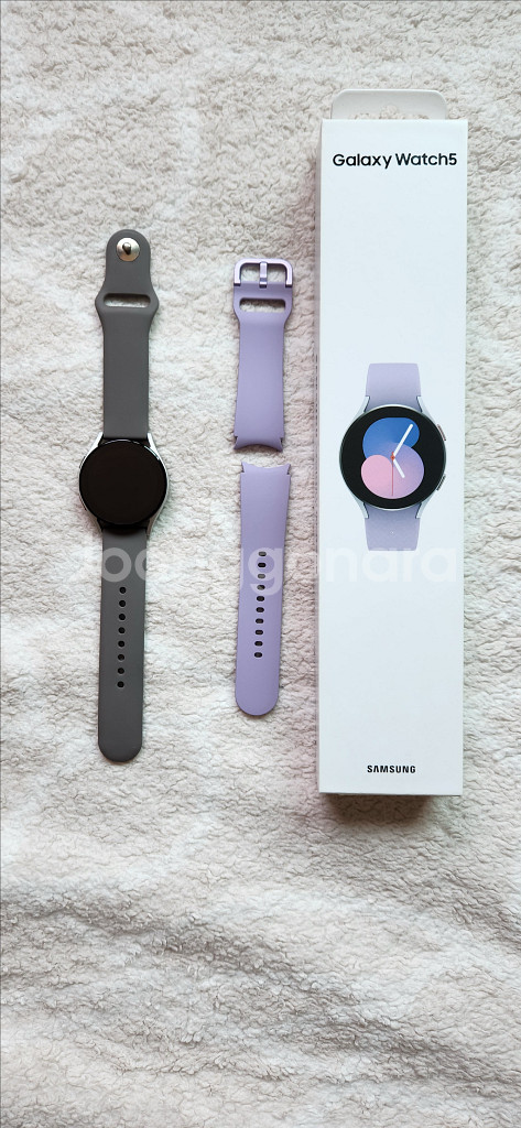 갤럭시 워치5 40mm +추가 스트랩+ 박스 풀세트--0