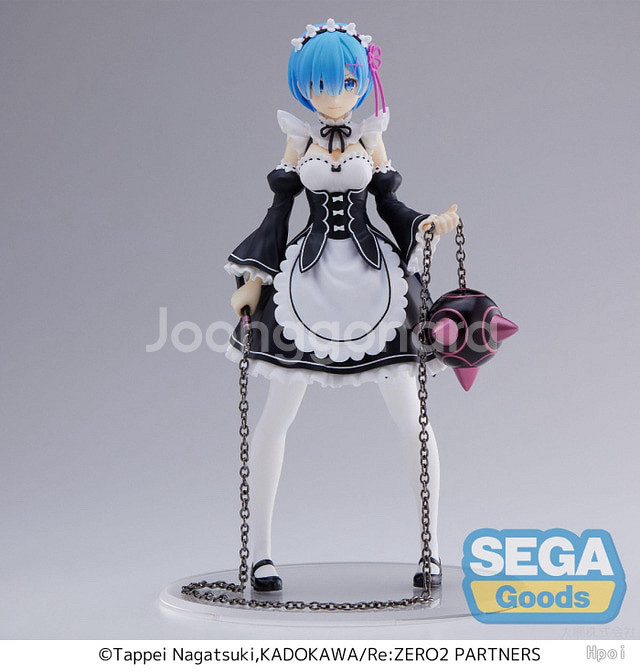 세가(SEGA) FIGURIZM 리제로 렘 철퇴 피규어--2