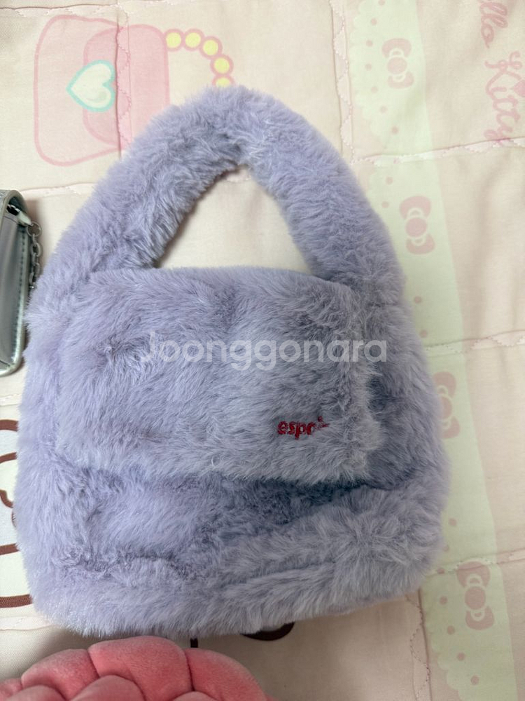 에스쁘아 비글로우 쿠션 퍼 가방--0
