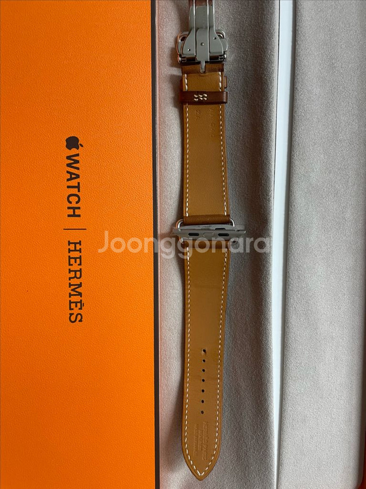 애플워치 에르메스 포브 디버클 45mm SSS급--3