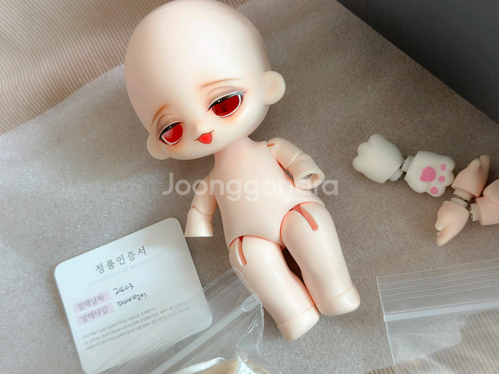 구체관절인형 솜뭉치샵 미니 솜덩이 본체 (절충가능--1