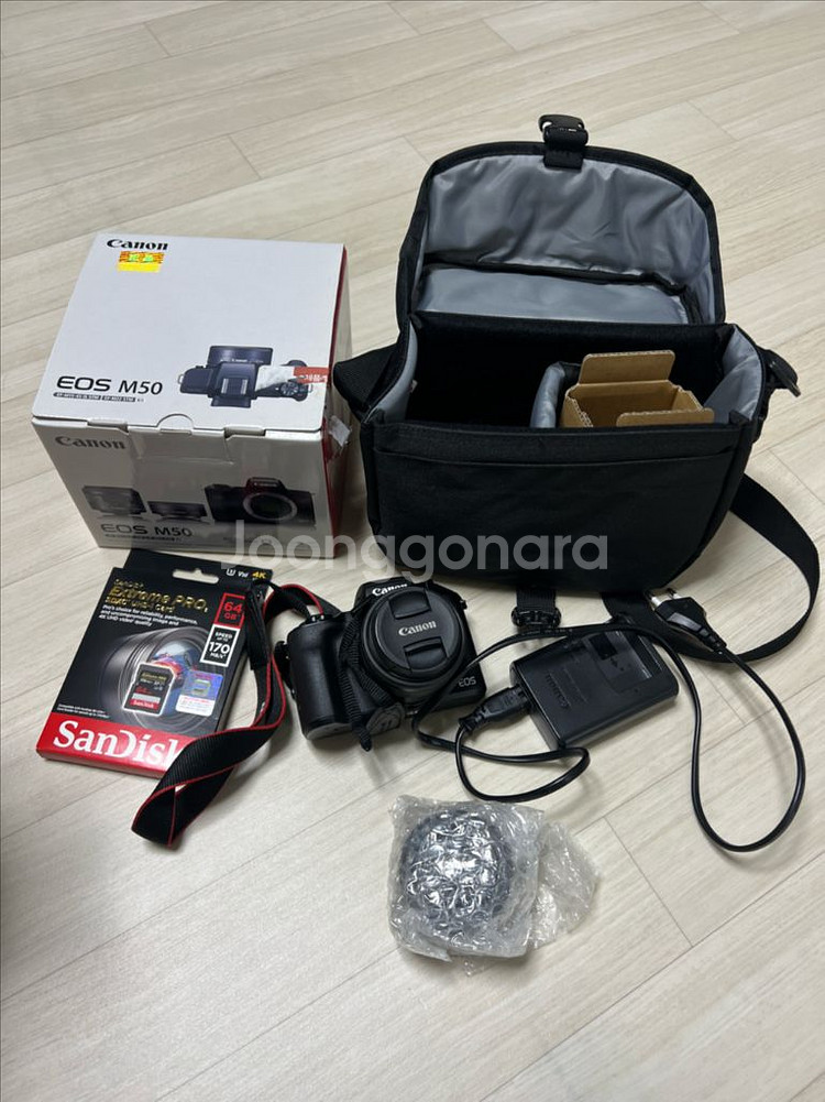 캐논 EOS M50 미러리스 카메라--1
