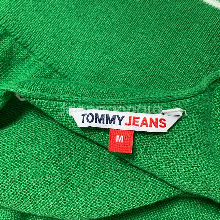 타미진스(TOMMY JEANS) 린넨 믹스 나시 탑--6