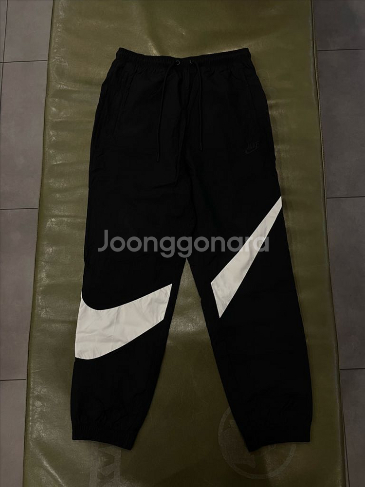 나이키 빅스우시 우븐 조거 팬츠 블랙--0
