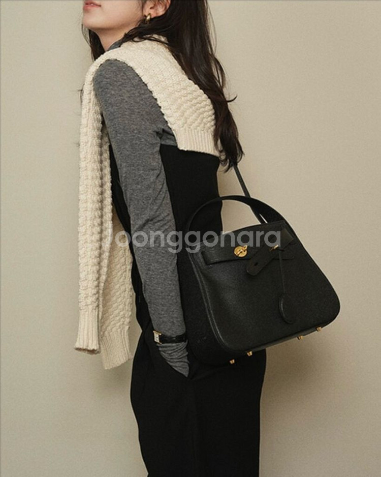 디옵튼 틸트백 TILT Bag Black 은장--4