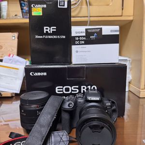 캐논 R10 시그마1850 rf35 1.8