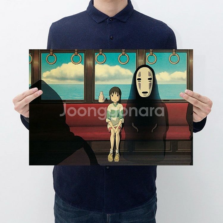 지브리 벽꾸미기 방꾸미기 대형 포스터--3
