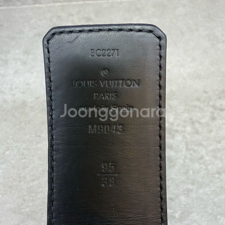 [38사이즈]루이비통 이클립스 벨트--3