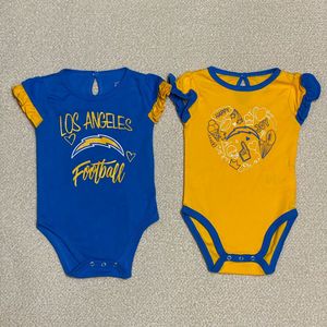 (새상품) NFL 베이비 바디수트 3-6M 2벌