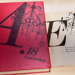 동방신기 팬북 A18,E18 카벨