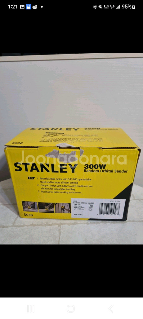 스탠리 SS30 원형샌더 300W--0