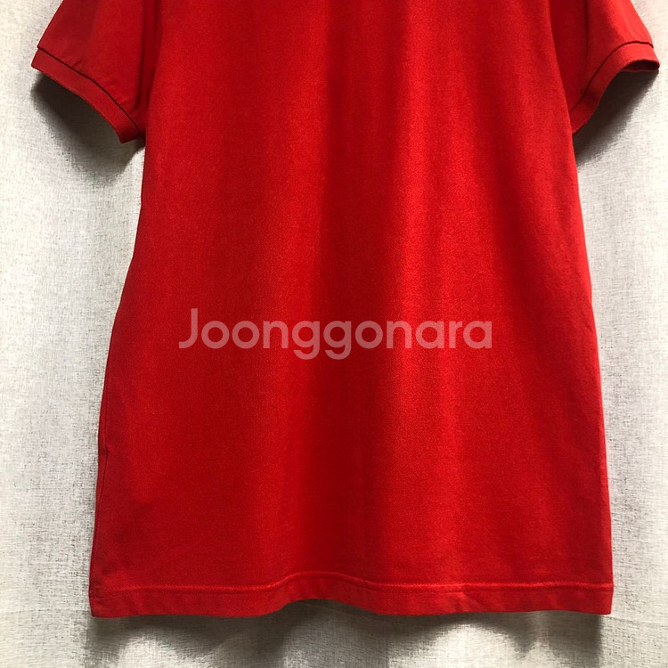 아디다스 오리지널스 레드 트레포일 폴로셔츠 (100)--8
