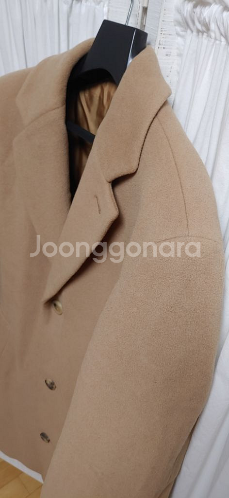 정품)휴고보스 라나 버진울 코트(105)--6