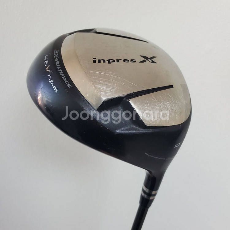 야마하 인프레스X 4.6 RPM 드라이버 10도 SR--0