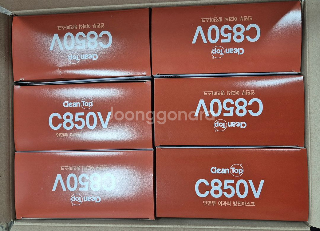 크린탑 특급 방진마스크 C850V--0