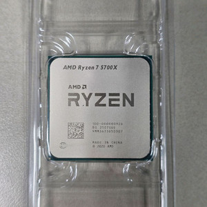 AMD 5700X CPU 새제품 (알리)