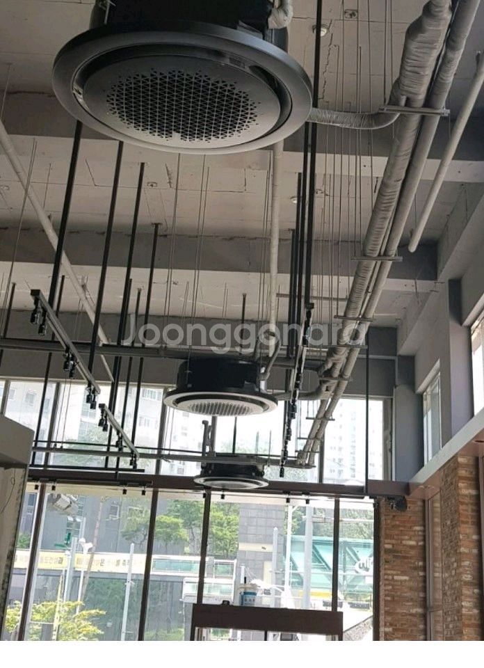 엘지 원형천장형 인버터냉난방기 25평--2