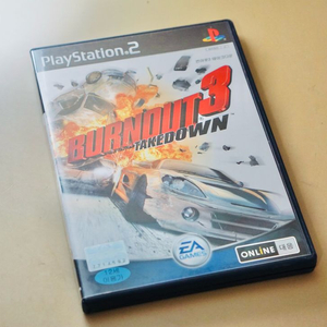PS2 게임시디 번아웃3 고전게임 플스게임