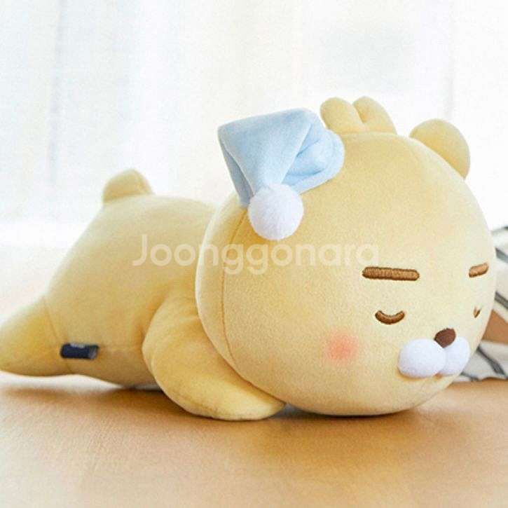 카카오프렌즈 꿀잠 베이비 필로우 인형 라이언--0