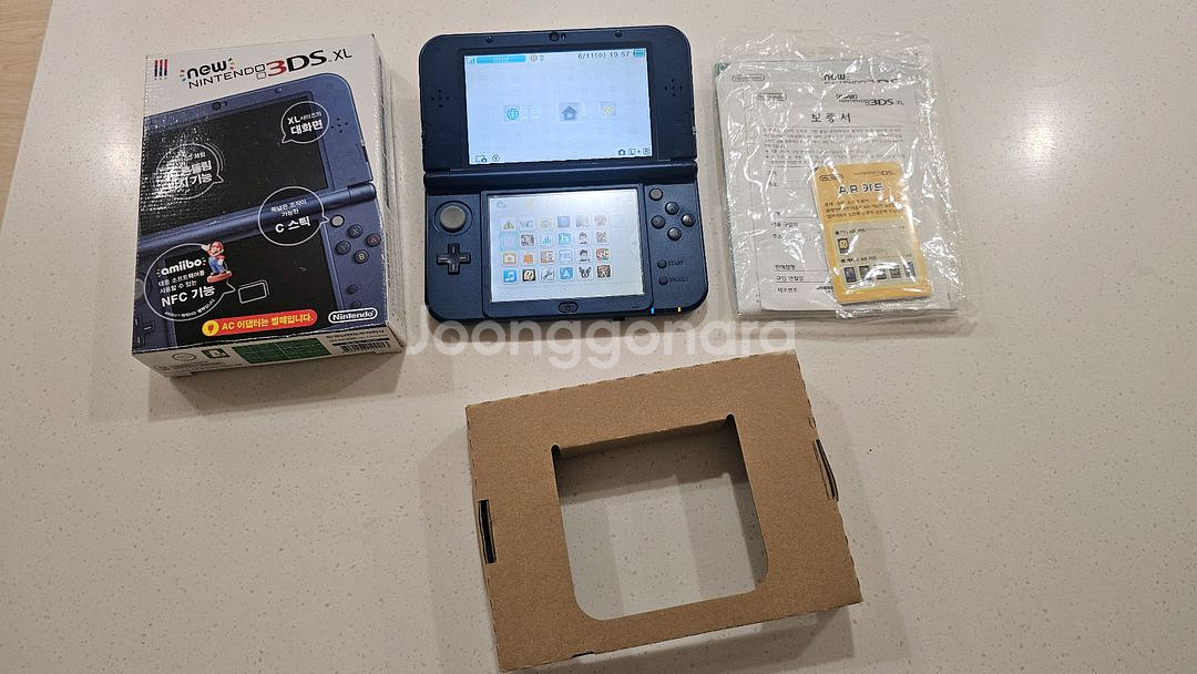NEW 3DS XL 박스셋 시리얼일치--0