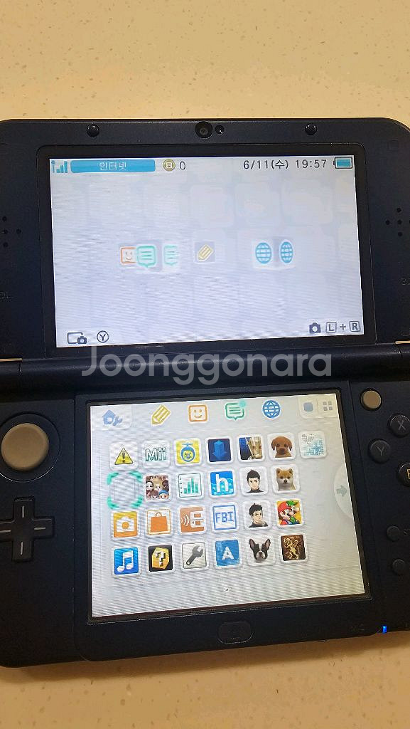 NEW 3DS XL 박스셋 시리얼일치--1