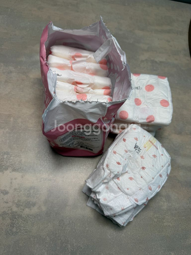 씬바이베리 여아용 기저귀 강아지 여자기저귀 강아지기저귀--4