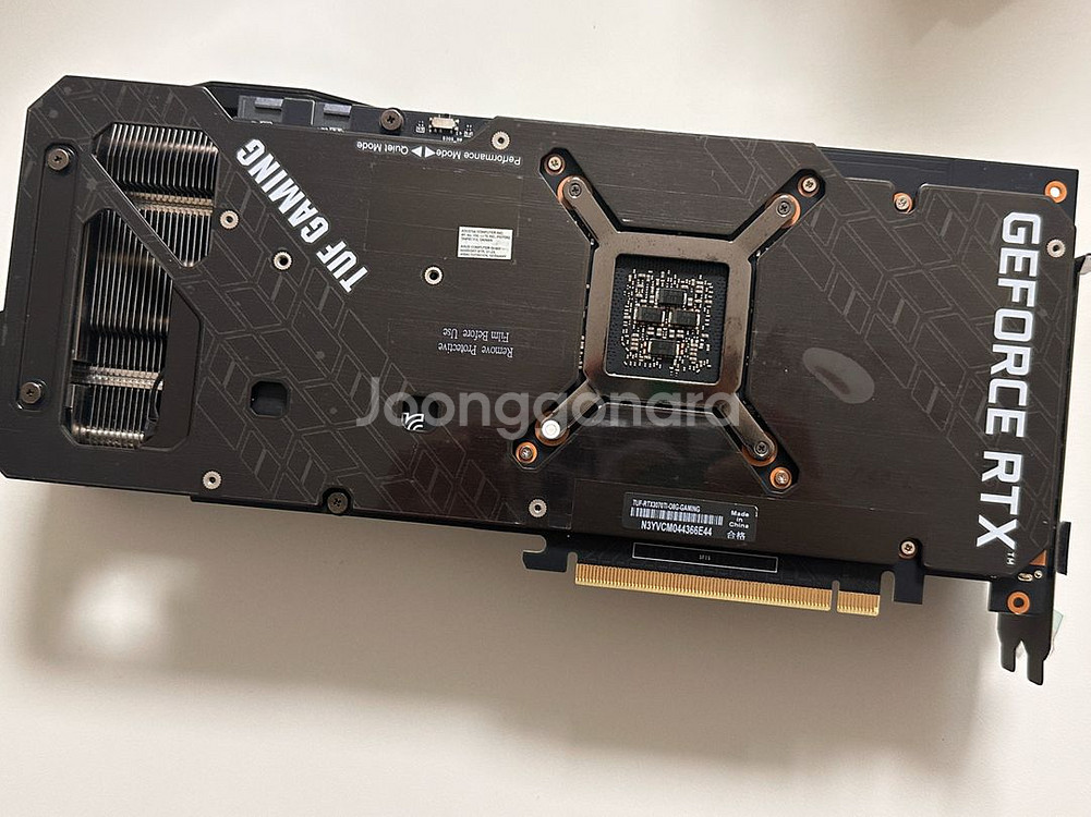 rtx3070ti tuf gaming 3팬 그래픽--3