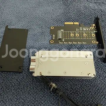 Alphacool(알파쿨) 오로라 코어 SSD 워터블럭--2