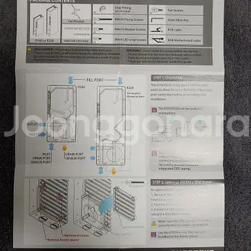 Phanteks Glacier R160C 수냉물통--5