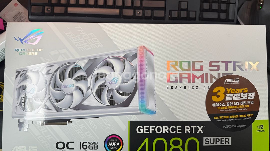 RTX 4080SUPER 화이트 스트릭스 팝니다--0