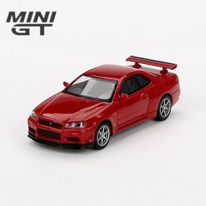 1/64 NISSAN 스카이라인 R34 다이캐트스카--0