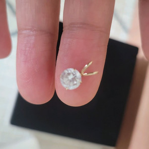 14k 큐빅 팬던트