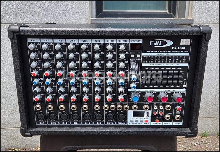 [E&W] PX-1300 중고 파워드믹서--3