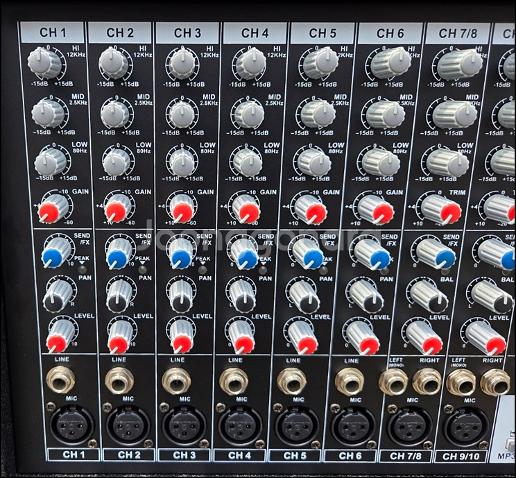 [E&W] PX-1300 중고 파워드믹서--4